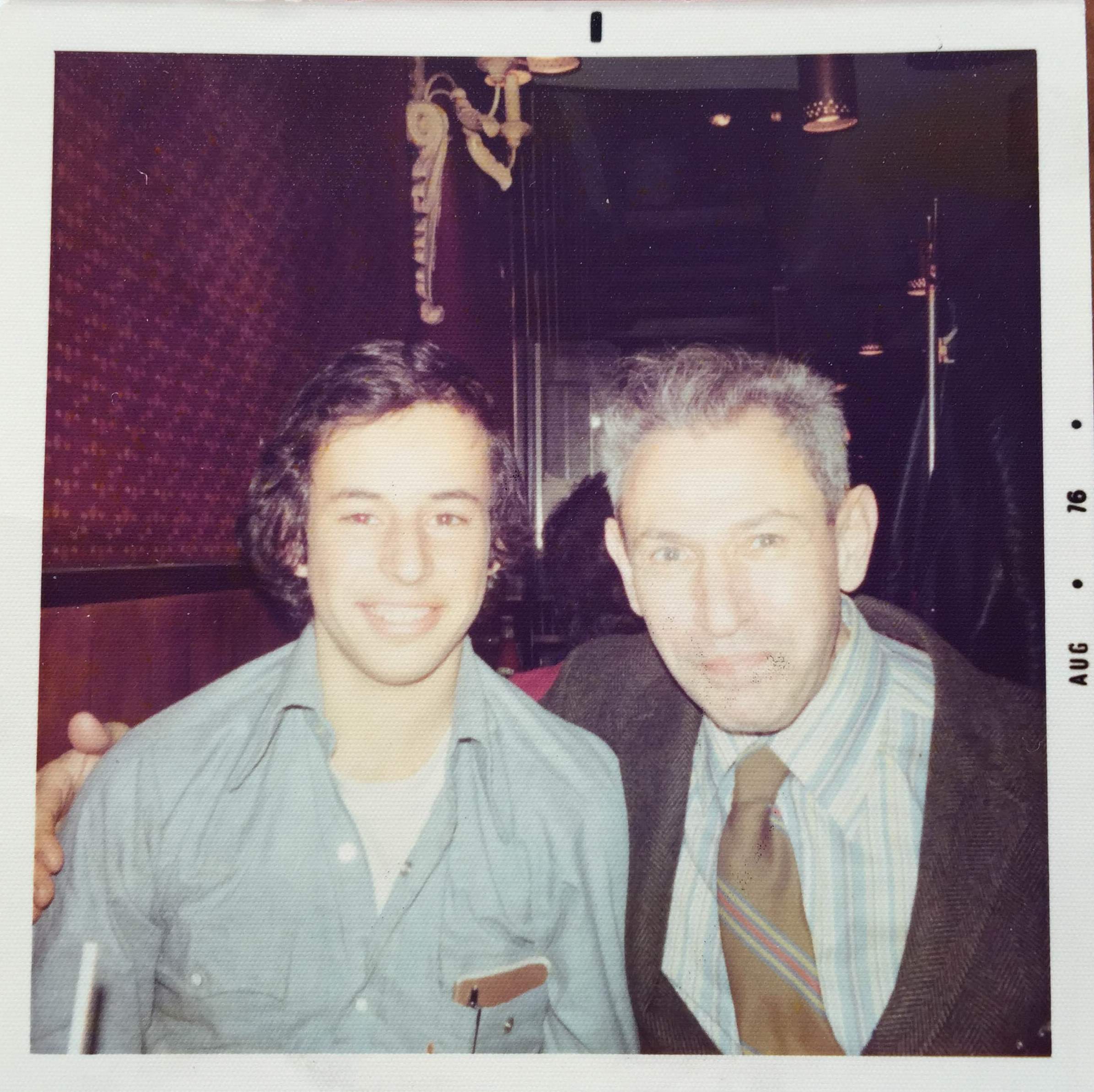 Neffe Roberto und Hans Blüh (c) Roberto Blueh
